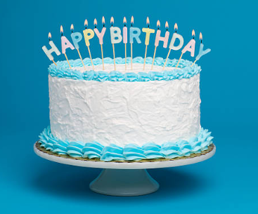 Torta di compleanno.